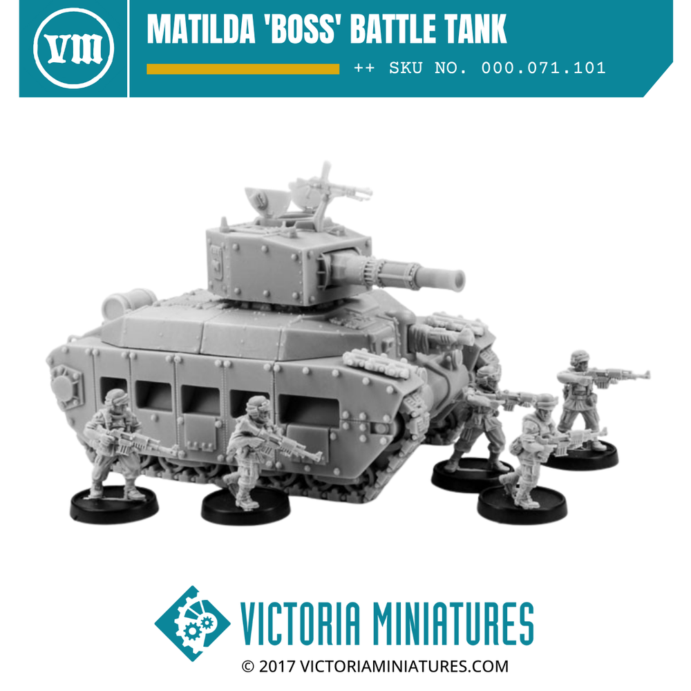 Matilda 'Boss' Battle Tank