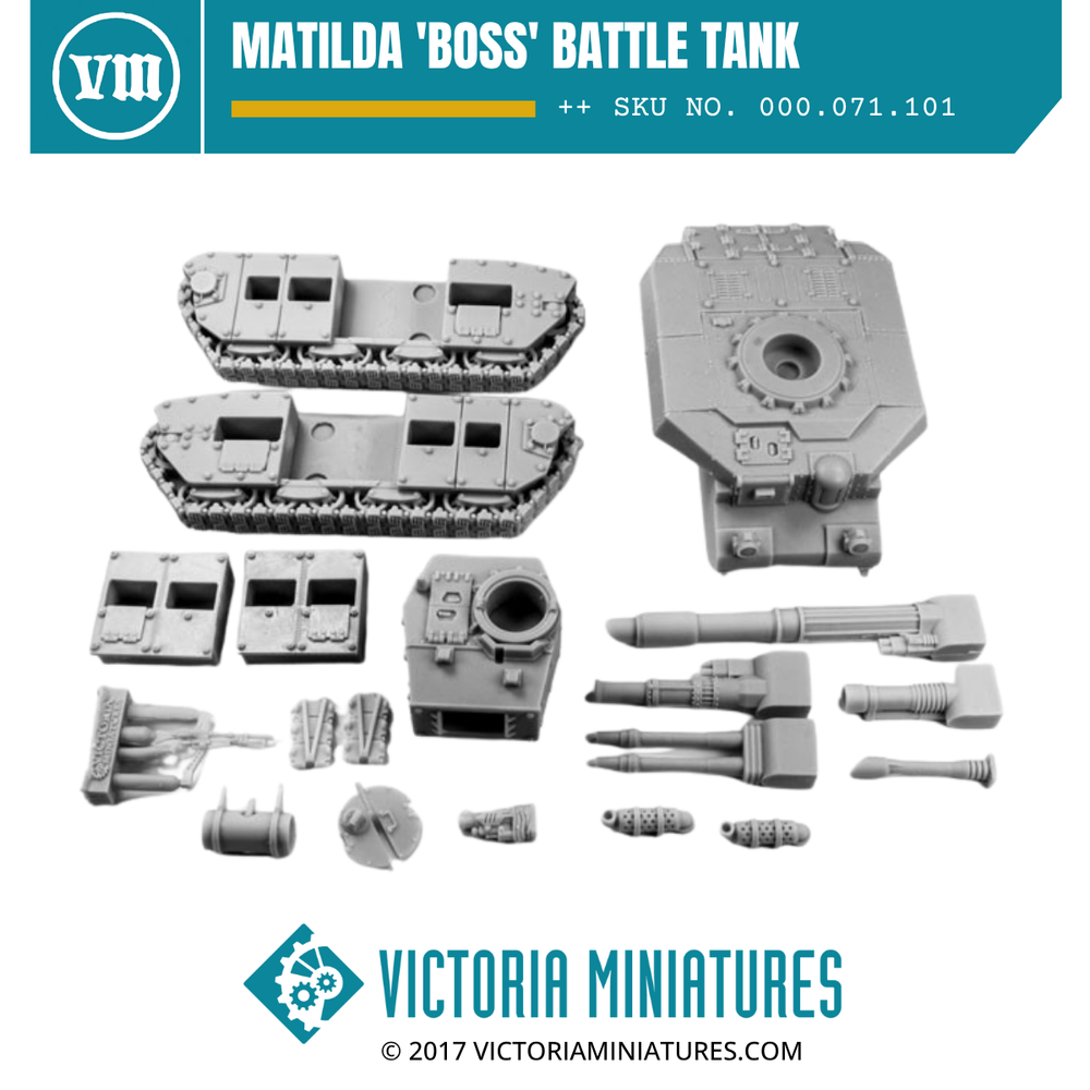 Matilda 'Boss' Battle Tank