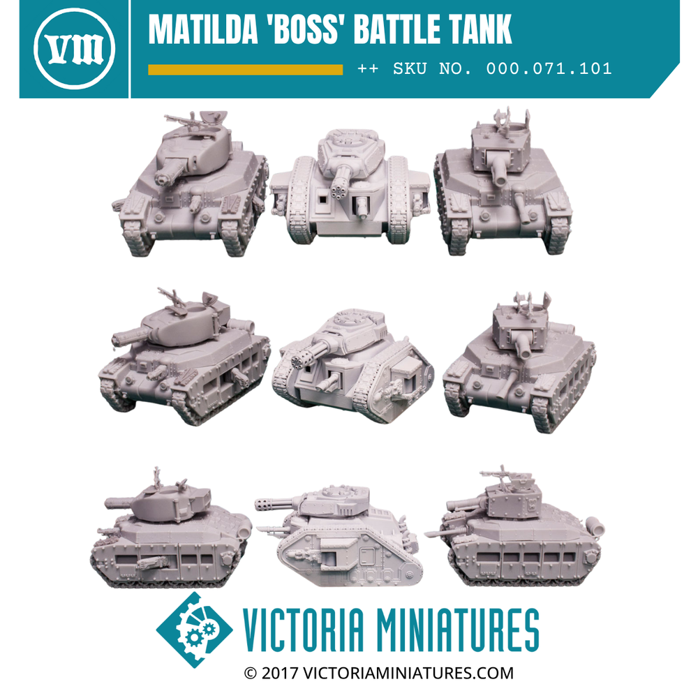 Matilda 'Boss' Battle Tank