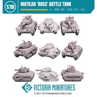 Matilda 'Boss' Battle Tank