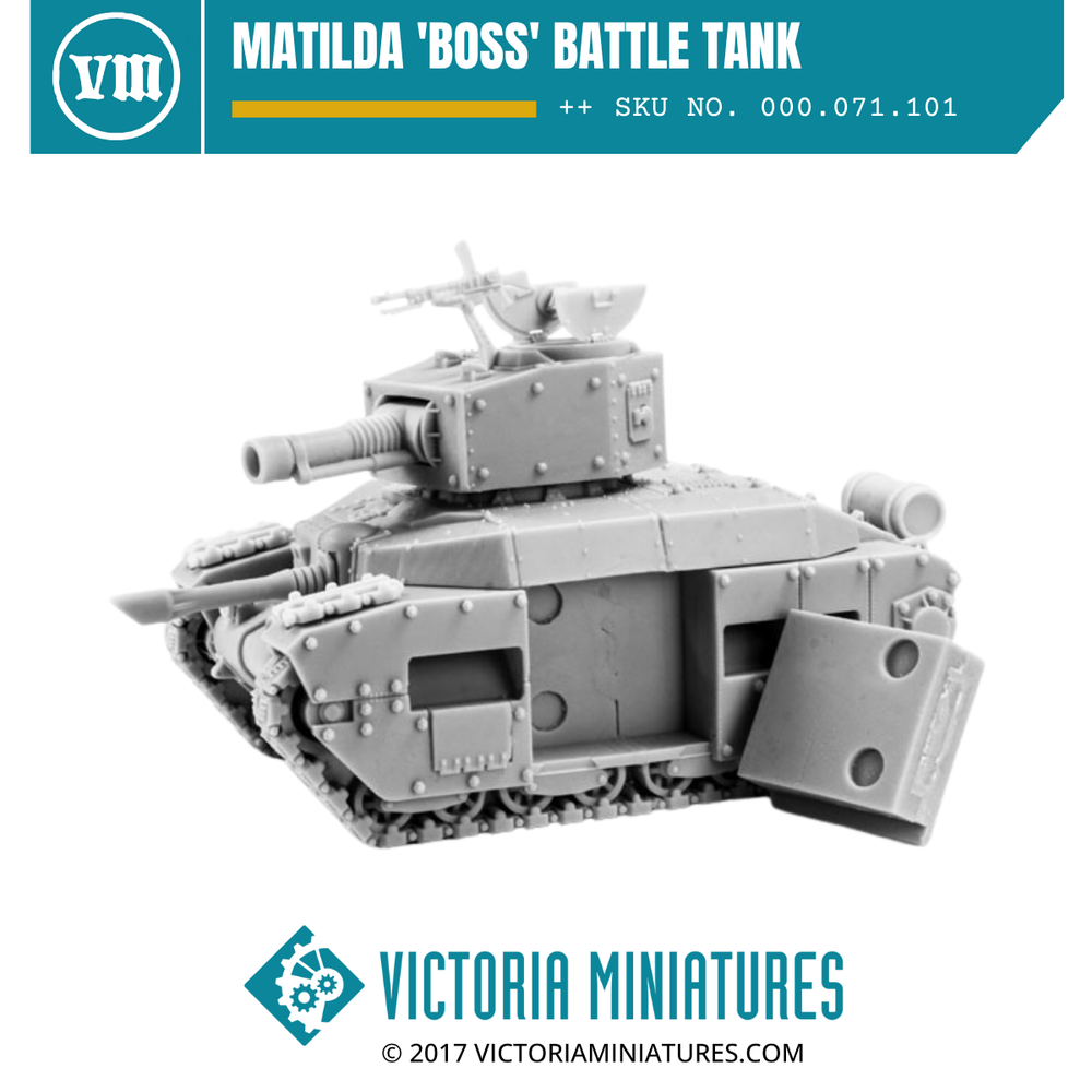 Matilda 'Boss' Battle Tank