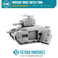 Matilda 'Boss' Battle Tank