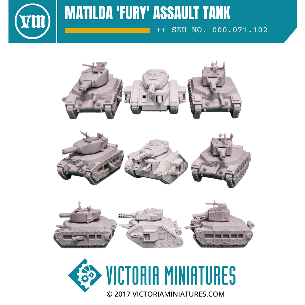 Matilda 'Fury' Assault Tank