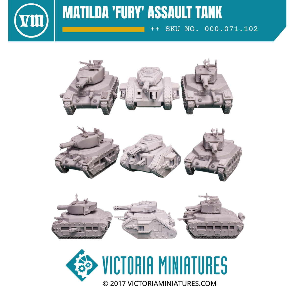 Matilda 'Fury' Assault Tank