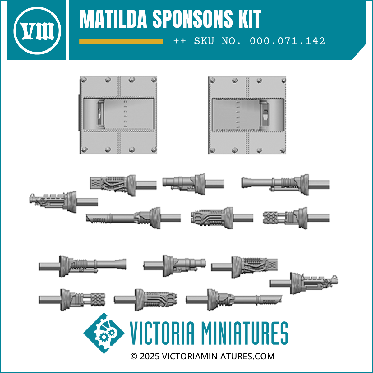 Matilda Sponsons Kit