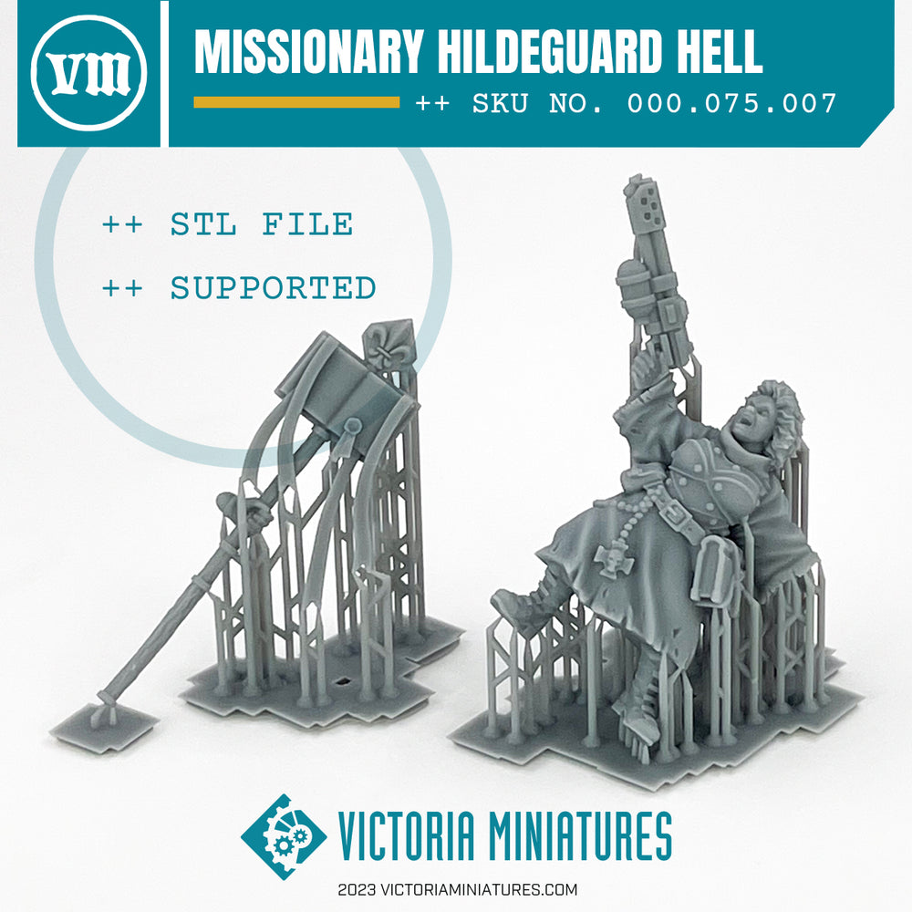 Missionary Hildeguard Hell .STL Download
