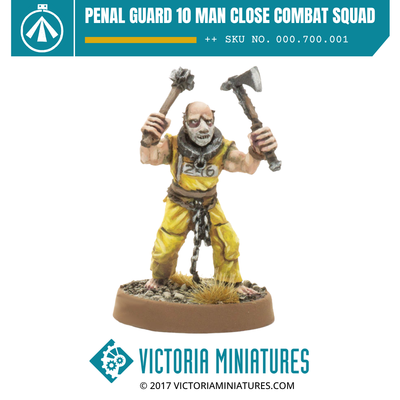 Penal Guard 10 Man Close Combat Squad