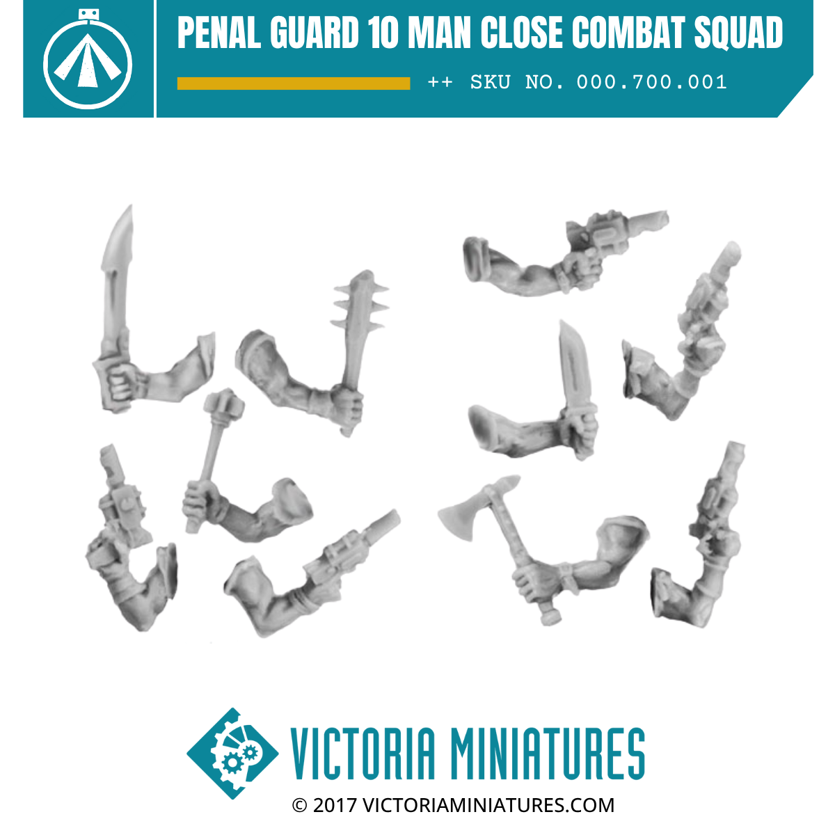 Penal Guard 10 Man Close Combat Squad