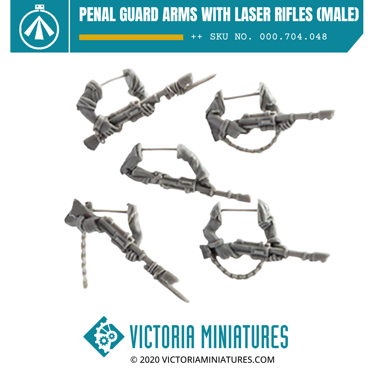 Penal Guard Arms with Laser Rifles (Male)