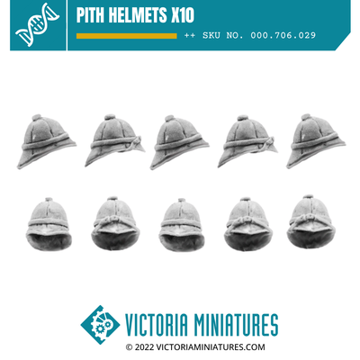 Pith Helmets x10