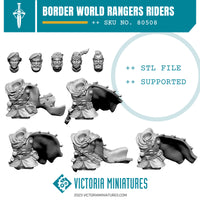 Border World Rangers Rough Rider Squad .STL Download