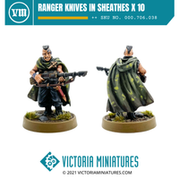 Ranger Knives in Sheathes x 10