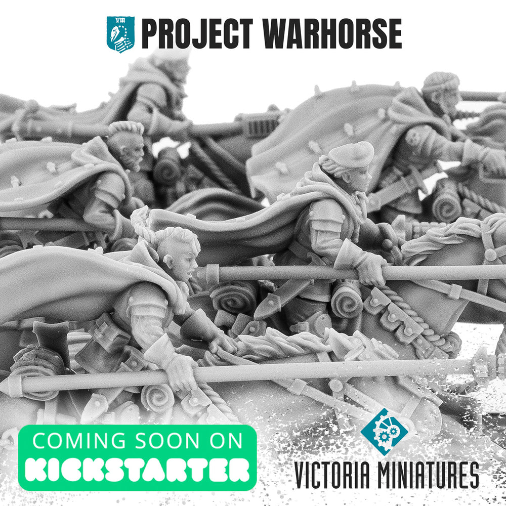 Border World Rangers Border World Rangers Rough Rider Squad .STL Download – Victoria Miniatures