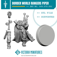 Border World Rangers Piper .STL Download