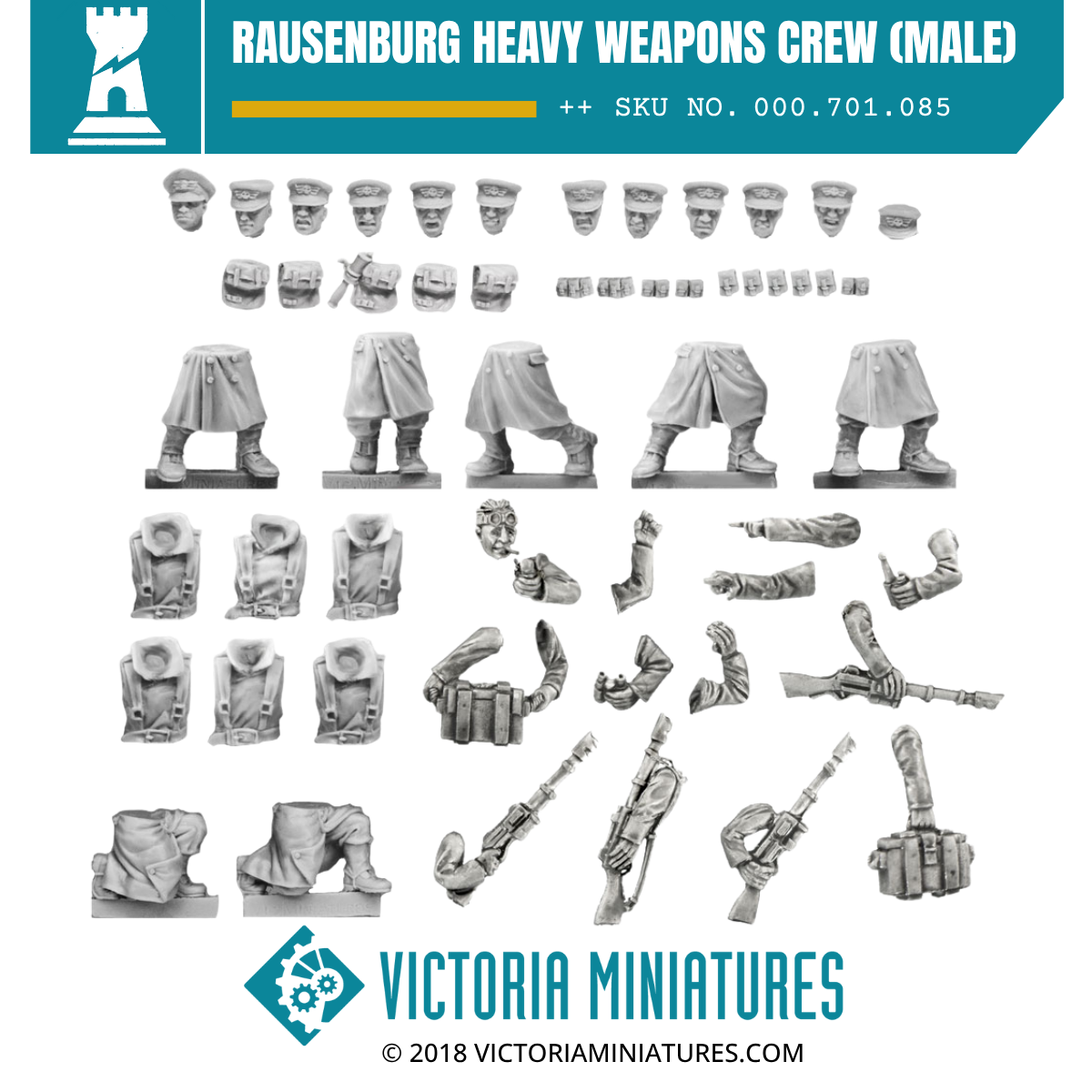 Rausenburg Heavy Weapons Crew (male)