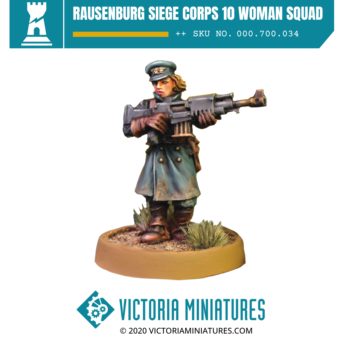 Rausenburg Siege Corps 10 Woman Squad