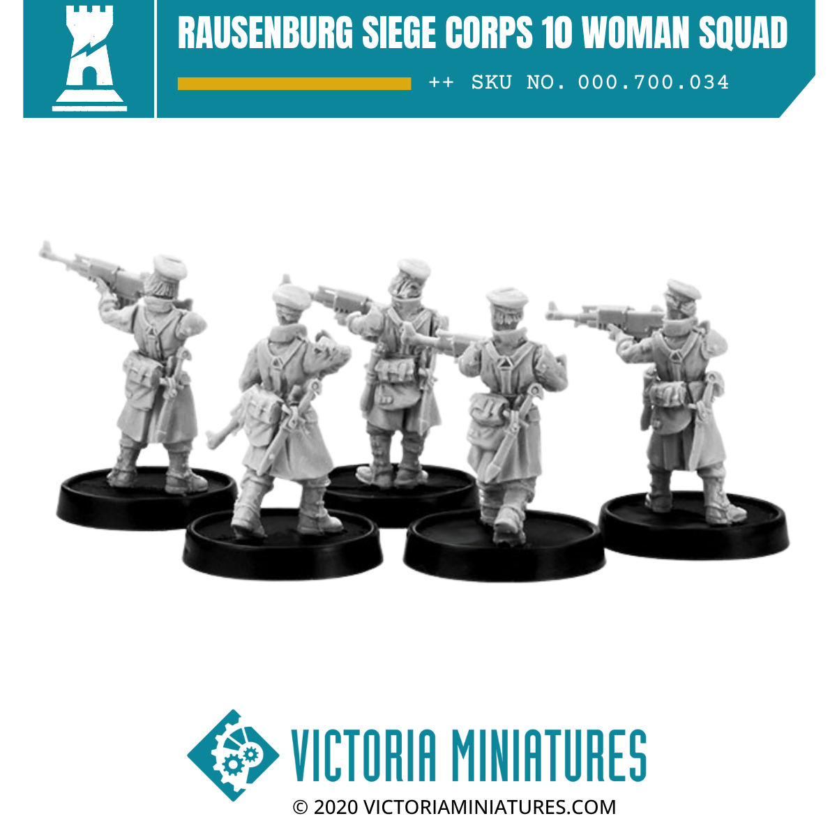 Rausenburg Siege Corps 10 Woman Squad