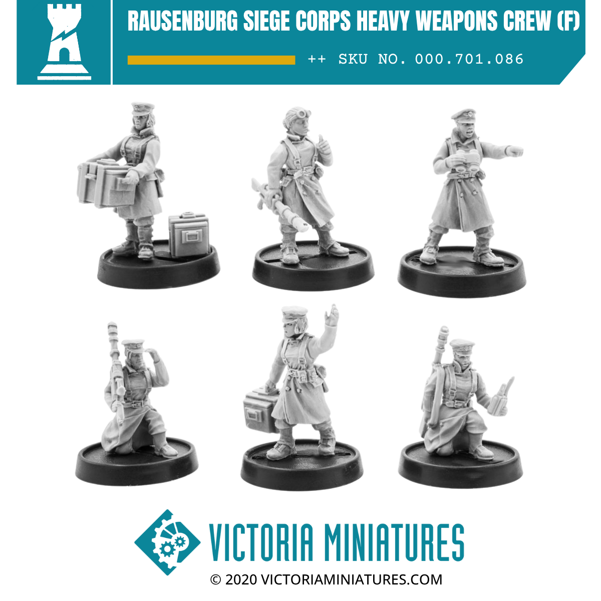 Rausenburg Siege Corps Heavy Weapons Crew (female)