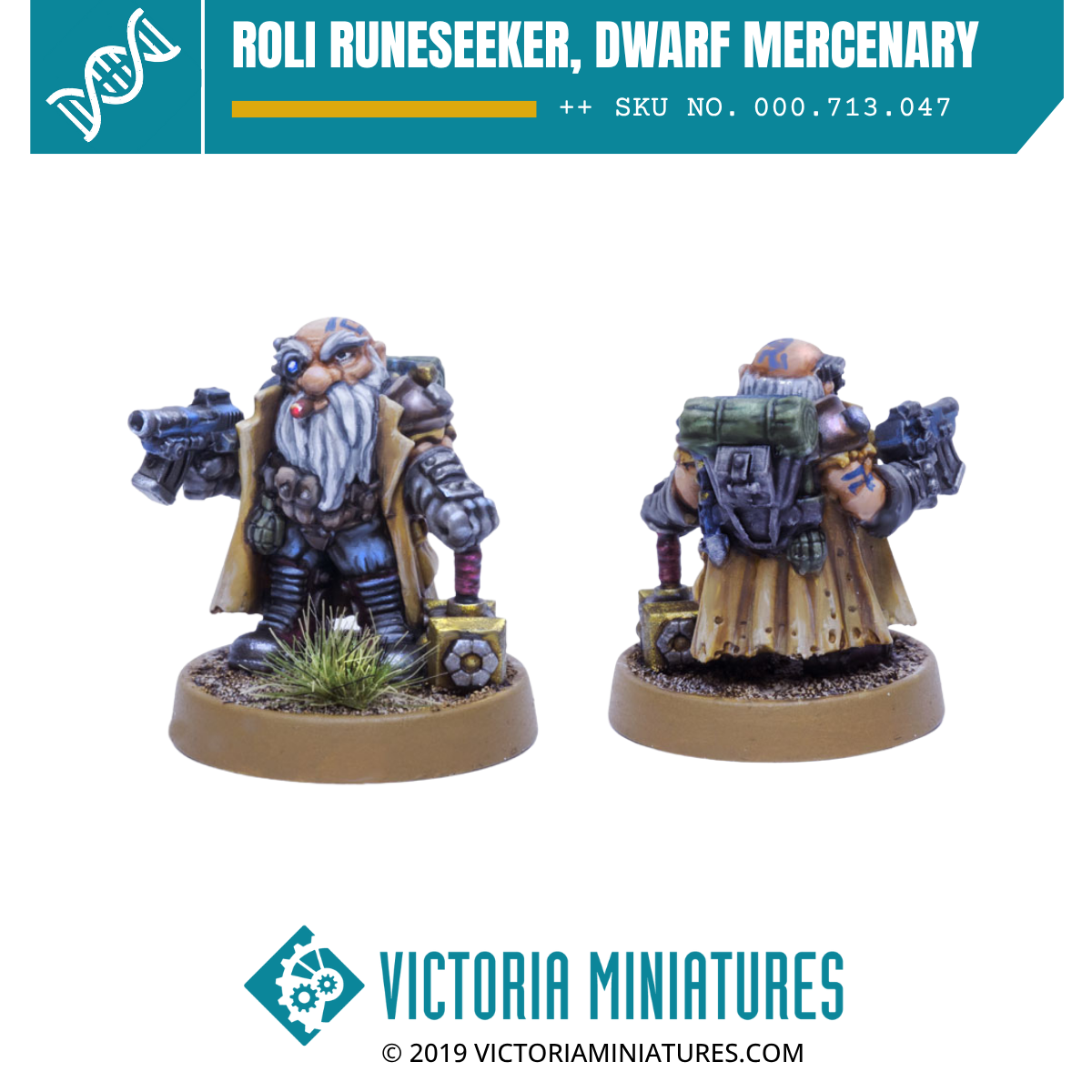 Roli Runeseeker, Dwarf Mercenary