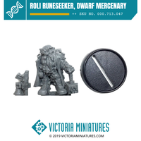 Roli Runeseeker, Dwarf Mercenary