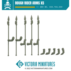 Rough Rider Arms x5 – Victoria Miniatures