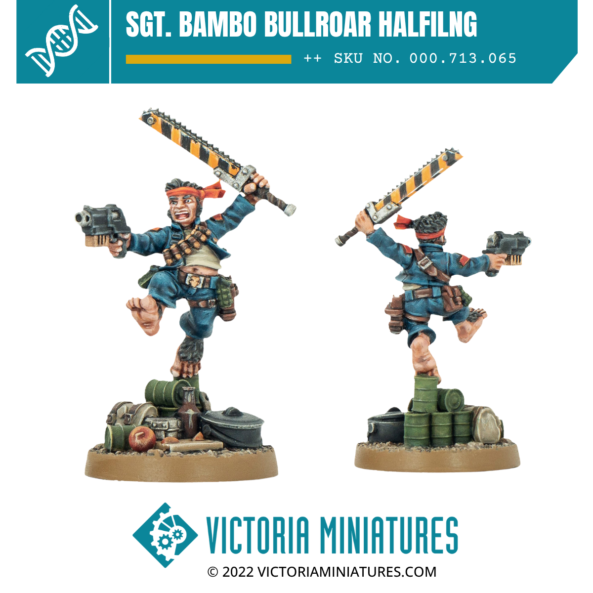 Sgt. Bambo Bullroar Halfilng Character