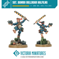 Sgt. Bambo Bullroar Halfilng Character