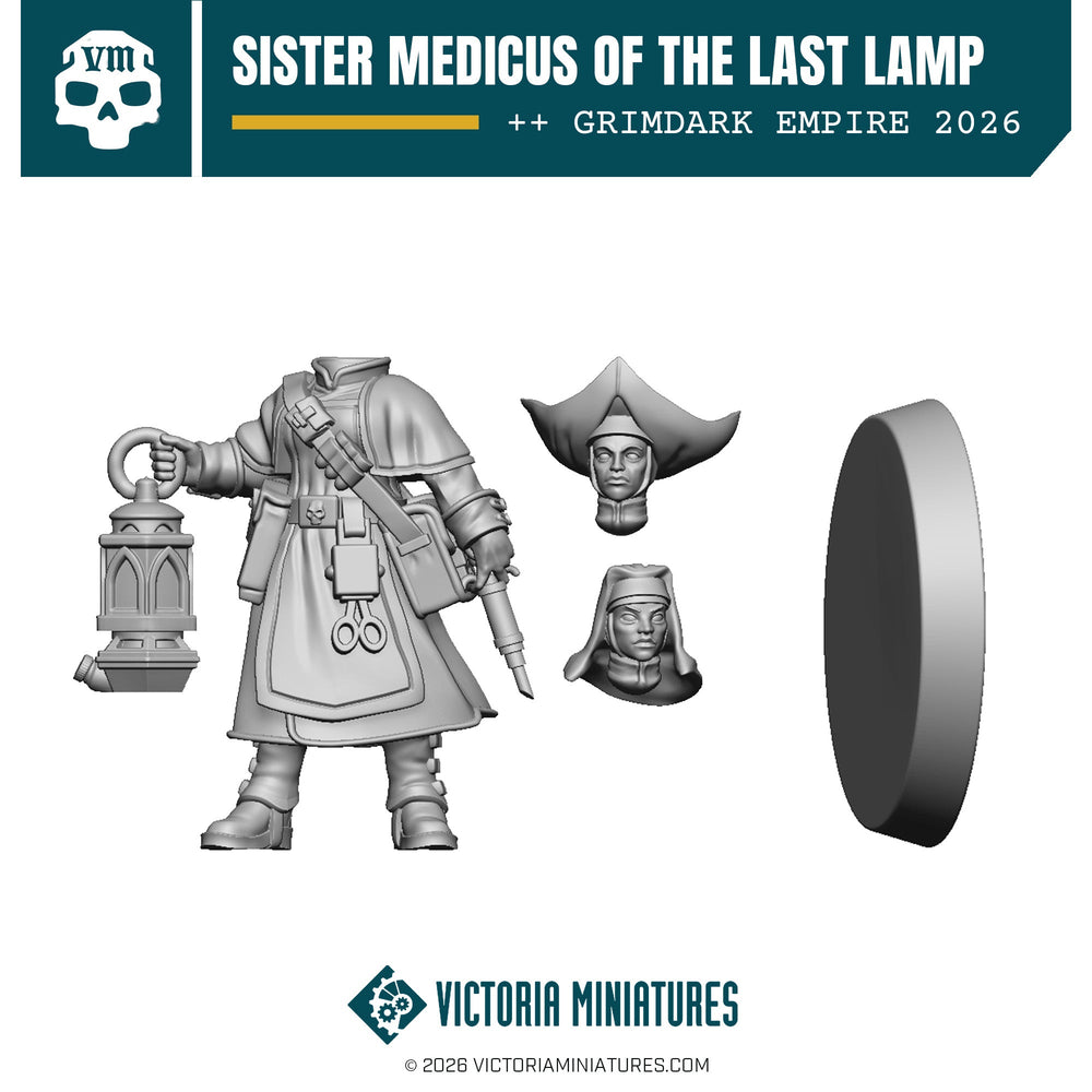 Sister Medicus of the Last Lamp Victoria Miniatures