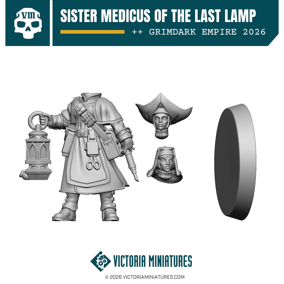 Sister Medicus of the Last Lamp Victoria Miniatures