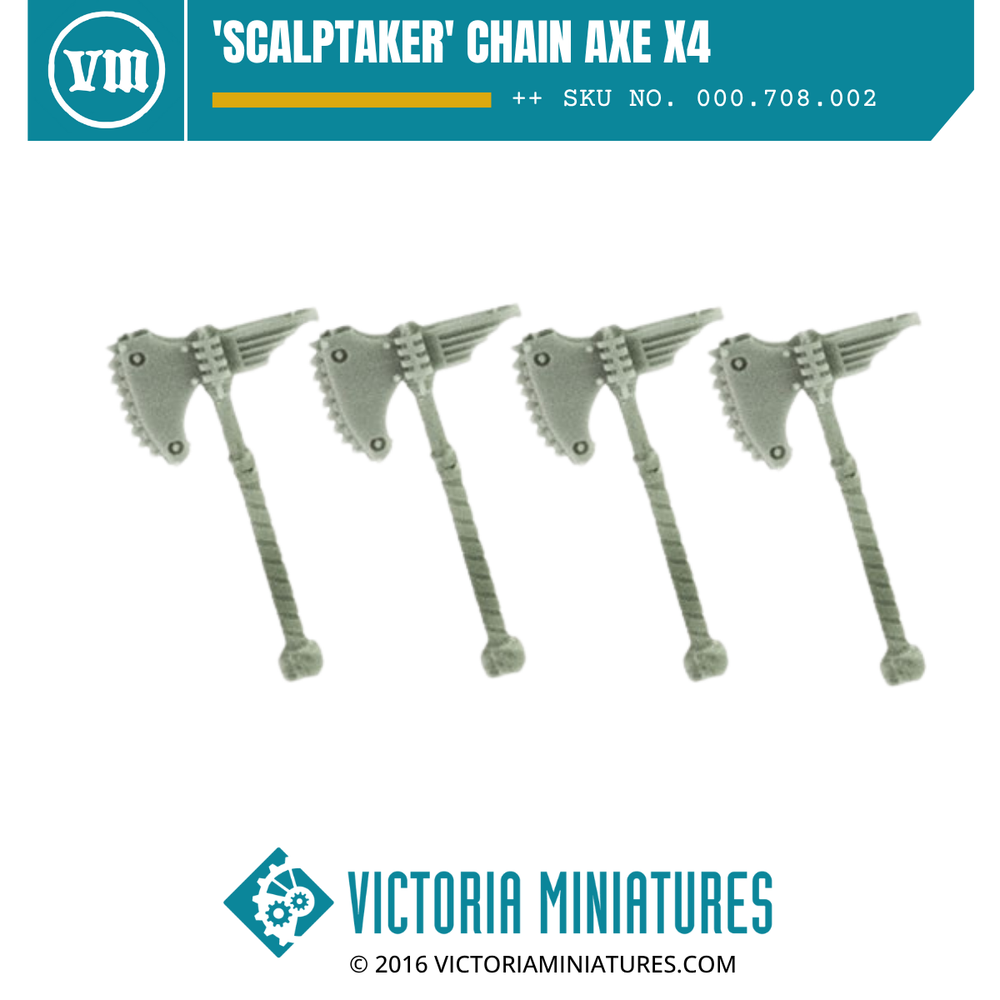 'Scalptaker' Chain Axe x4