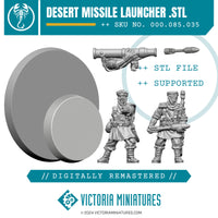 Desert Scorpions Missile Team .STL Download