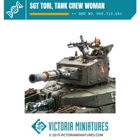 Sgt Tori, Tank Crew Woman.