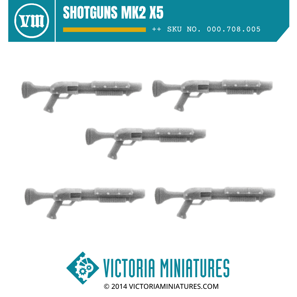 Shotguns MK2 x5