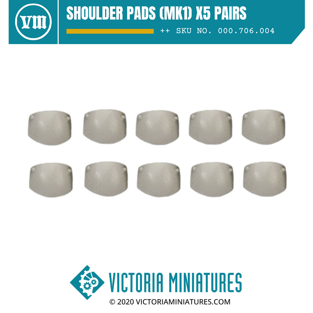 Shoulder Pads (Mk1) x5 Pairs