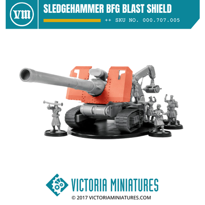 Sledgehammer BFG Blast Shield