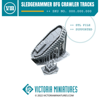 Sledgehammer BFG Crawler Tracks .STL
