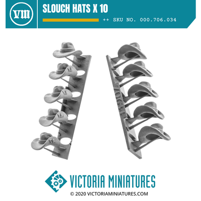 Slouch Hats x 10