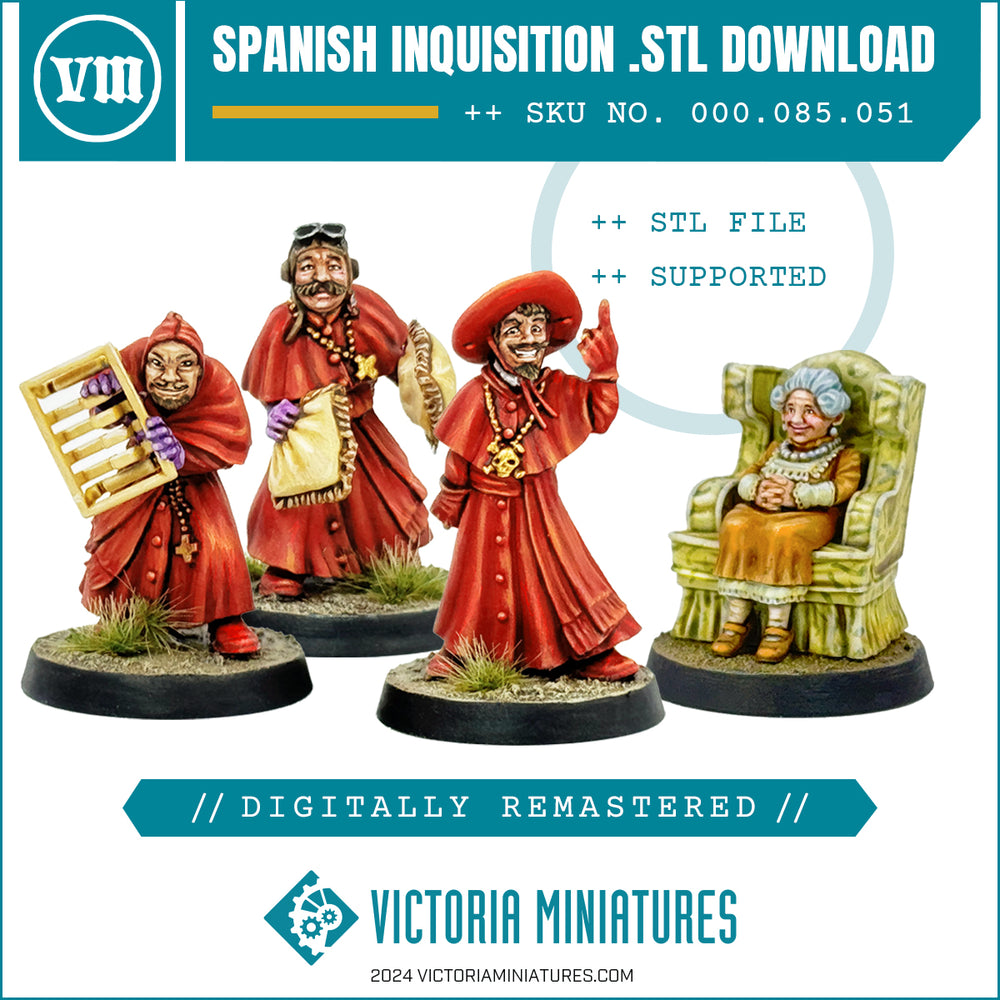 Spanish Inquisition .STL Download