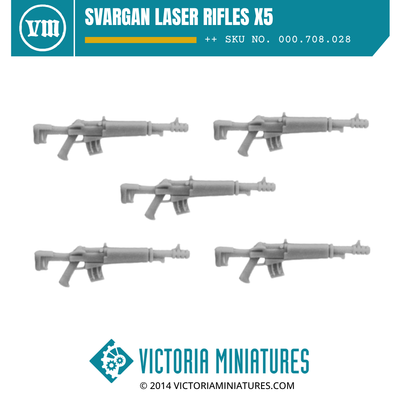 Svargan Laser Rifles x5