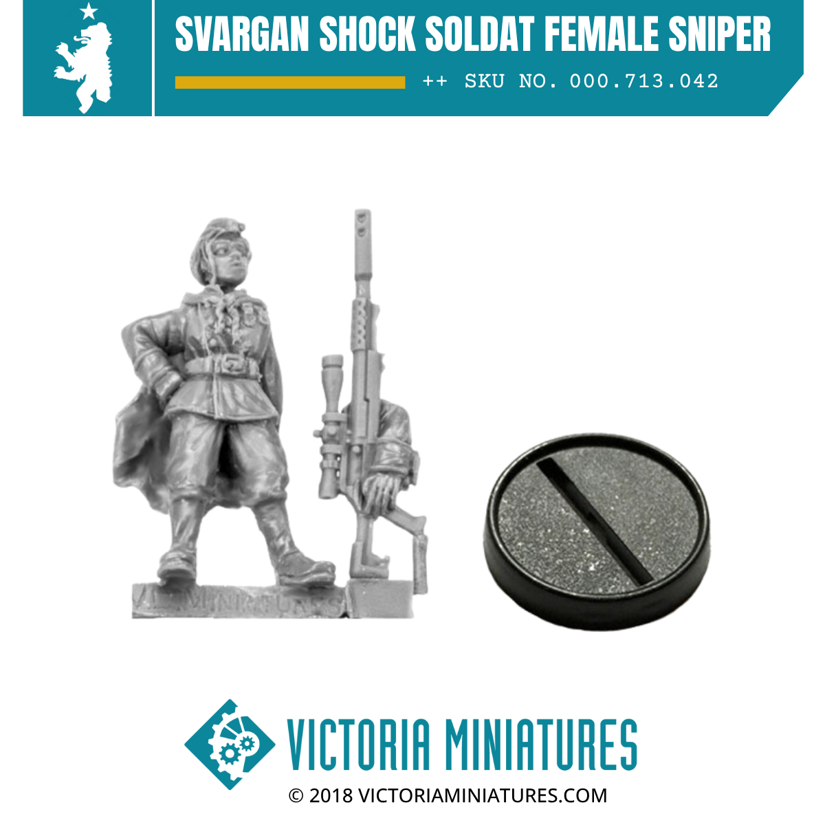 Svargan Shock Soldat Female Sniper