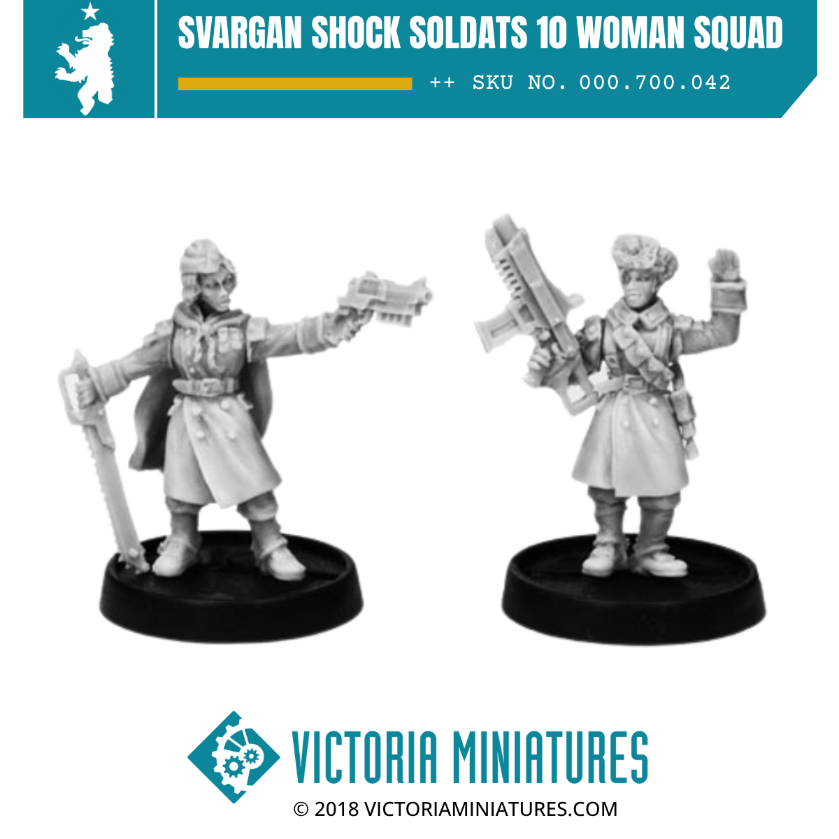 Svargan Shock Soldats 10 Woman Squad