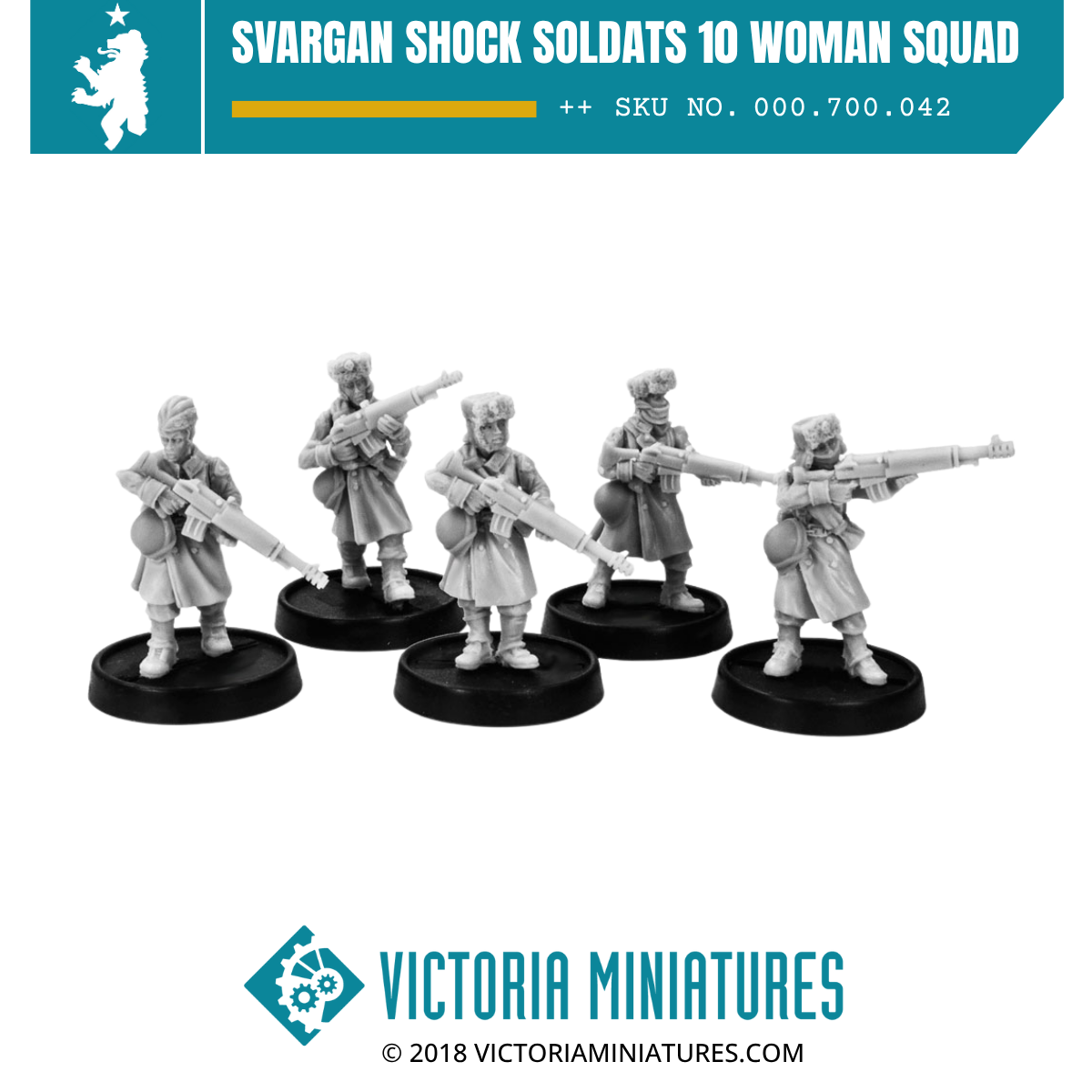 Svargan Shock Soldats 10 Woman Squad