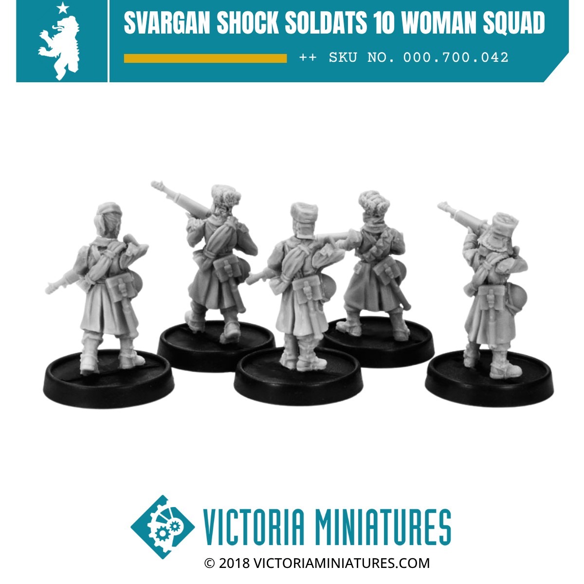 Svargan Shock Soldats 10 Woman Squad