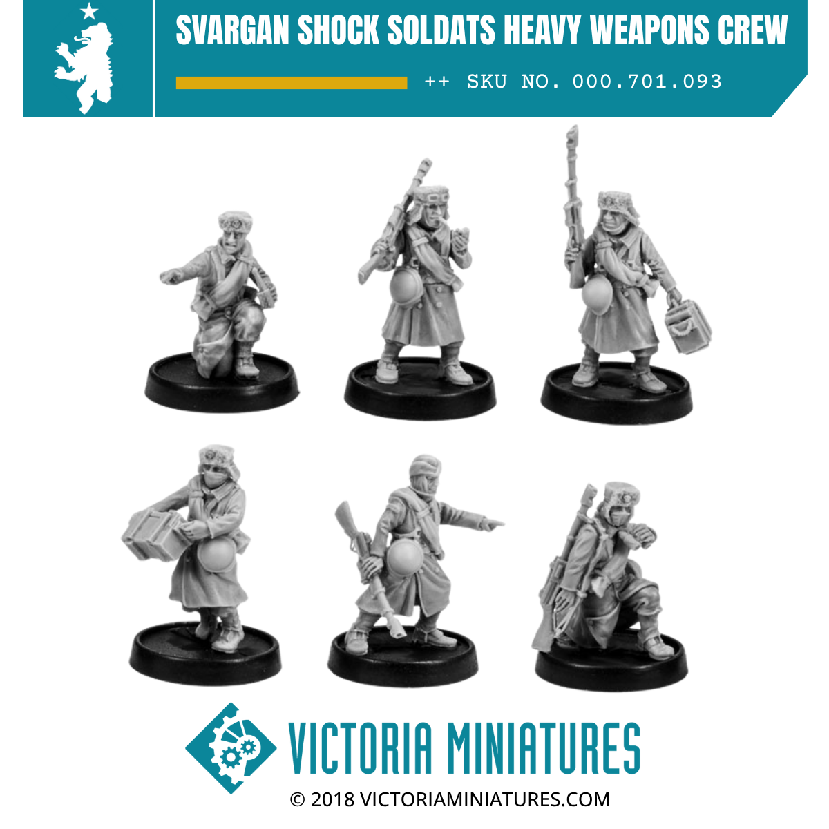 Svargan Shock Soldats Heavy Weapons Crew