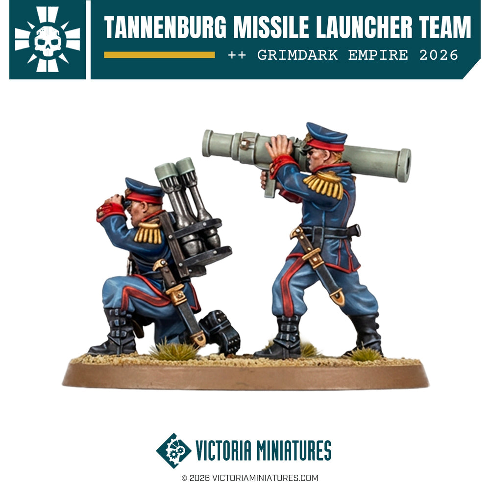 Tannenburg Missile Launcher Team Victoria Miniatures