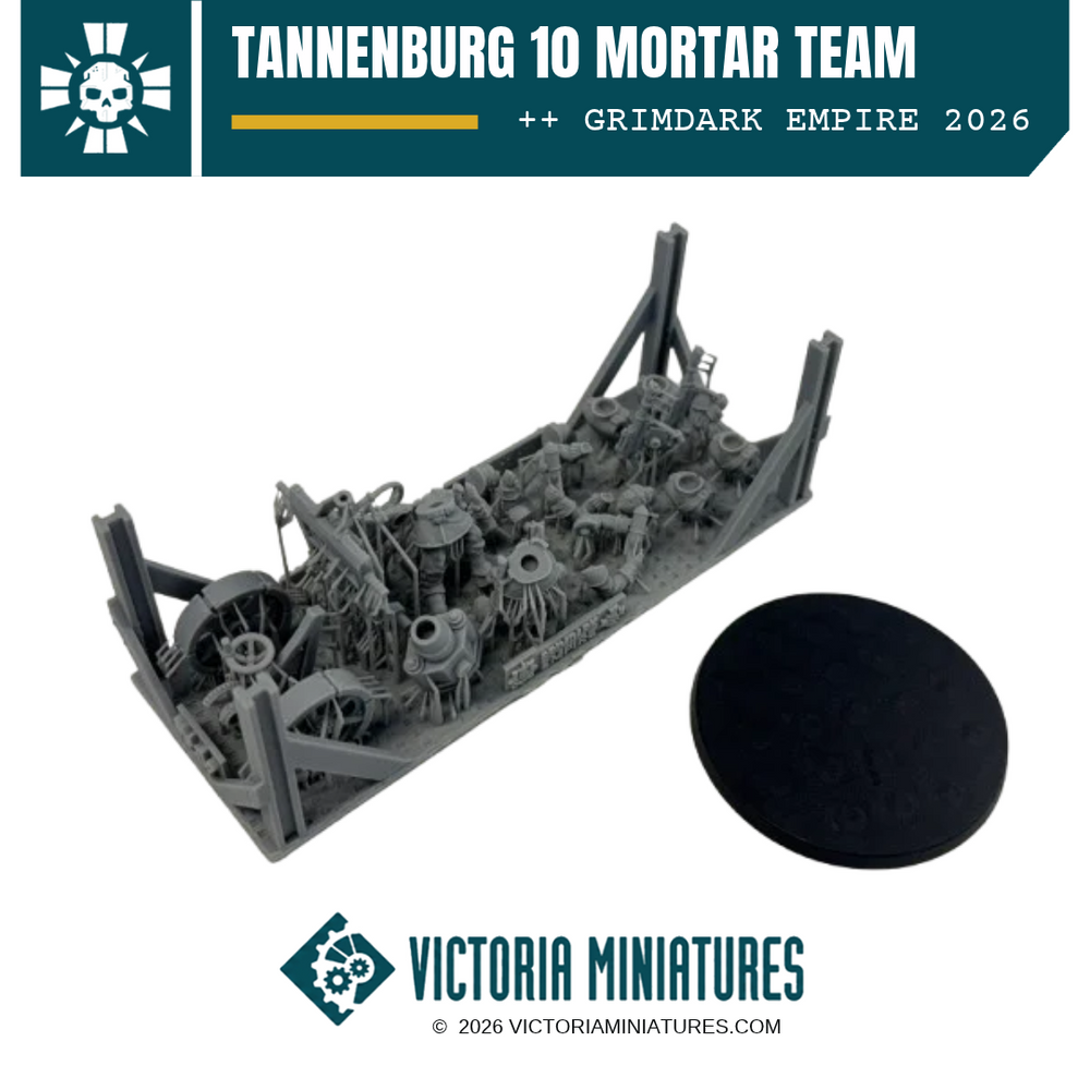 Tannenburg Mortar Team Victoria Miniatures