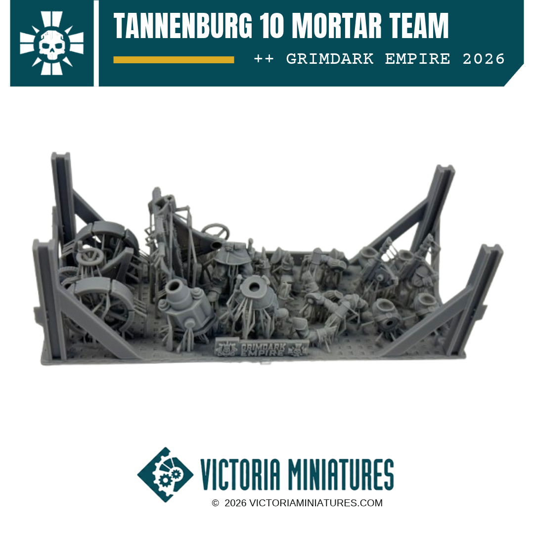 Tannenburg Mortar Team Victoria Miniatures