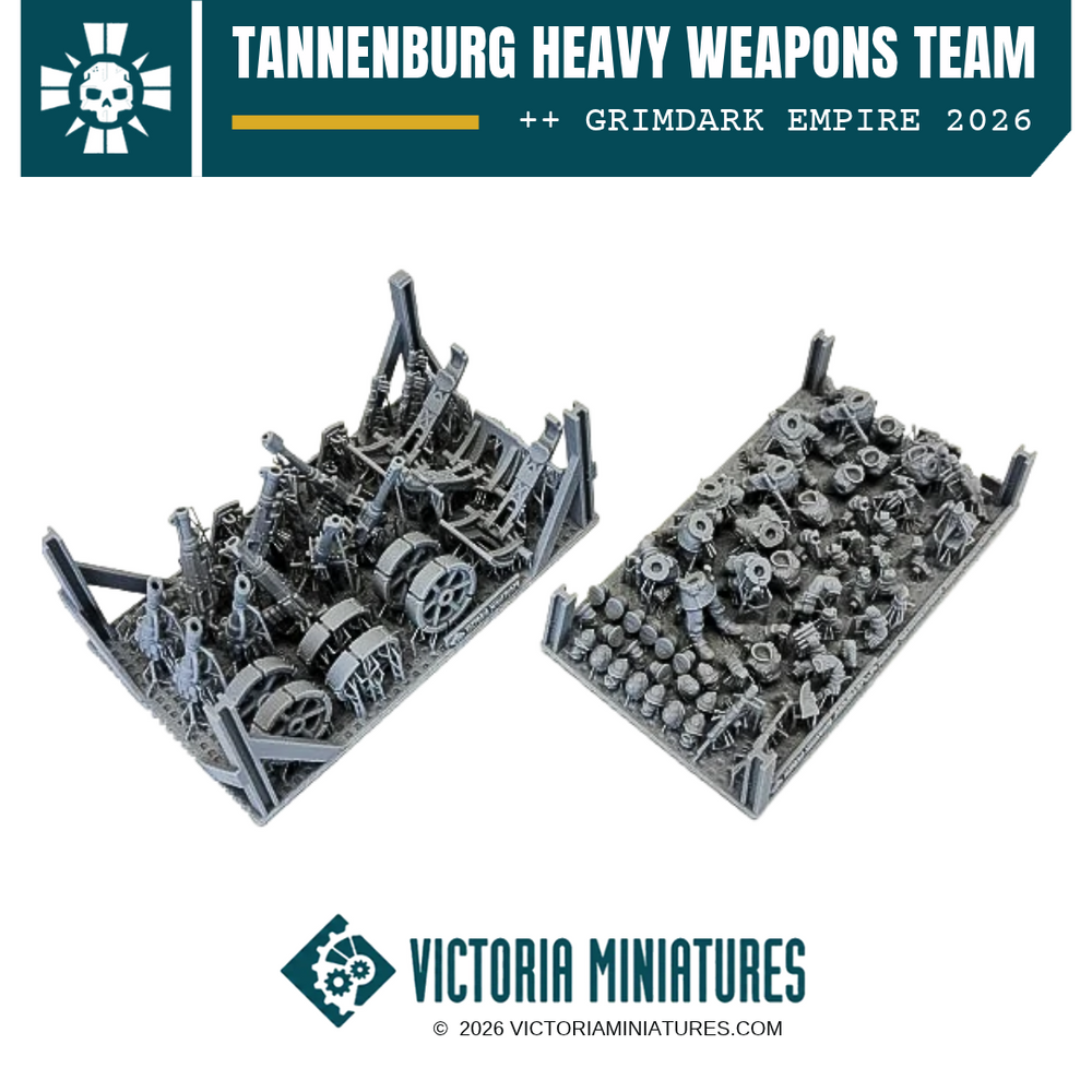 Tannenburg Heavy Weapons Team Victoria Miniatures