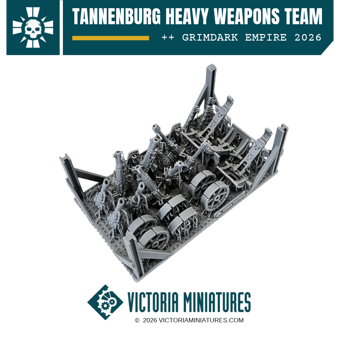 Tannenburg Heavy Weapons Team Victoria Miniatures