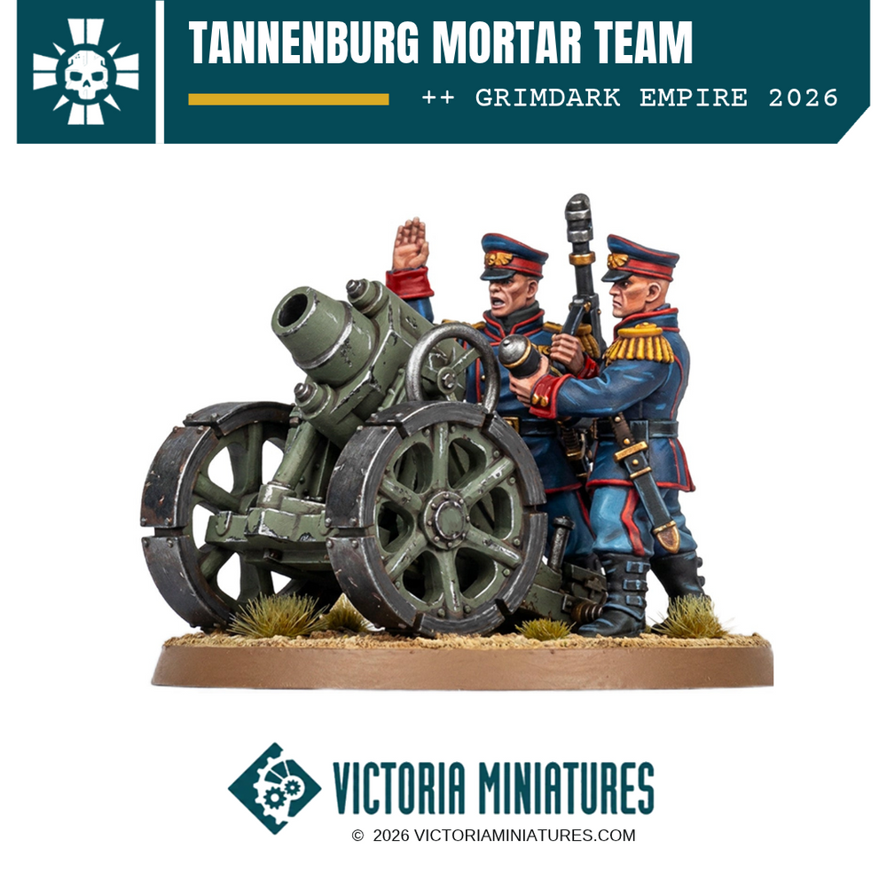 Tannenburg Mortar Team Victoria Miniatures